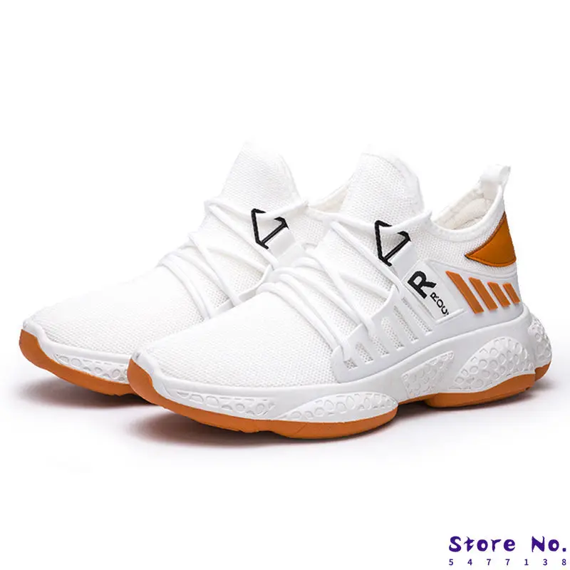 

Кроссовки NSummer Мужские дышащие, повседневная обувь, черные белые