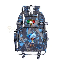 back to school backpack game leon spike bag travel kid child schoolbag backpack usb charging high quality backpack student bag