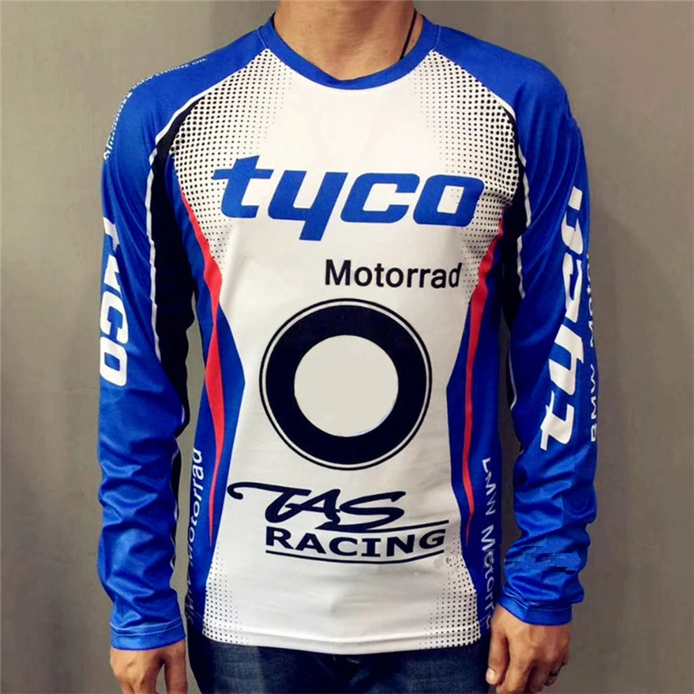 

2019 Motorbike Dirt Bike Summer Long Sleeve For BMW Motorrad Motorcycle Mens Washable Breathable T-shirt