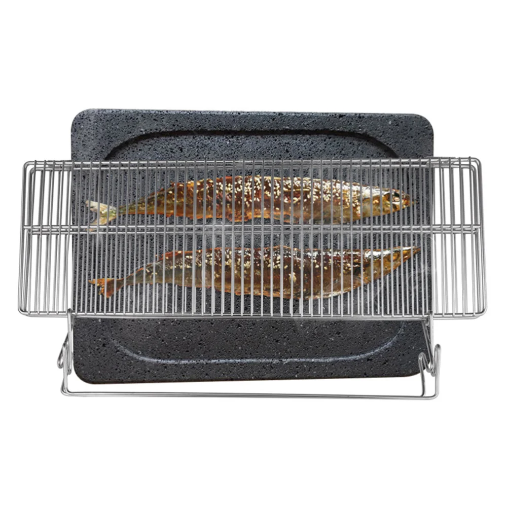 

Portable Camping Grill Folding Compact Stainless Steel Barbecue Grill for Picnic