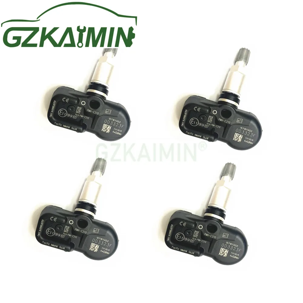 

Set Of 4PCS OEM 42607-02031 4260702031 Tire Pressure Monitor Sensor TPMS For Toyota RAV 4 IV 2014