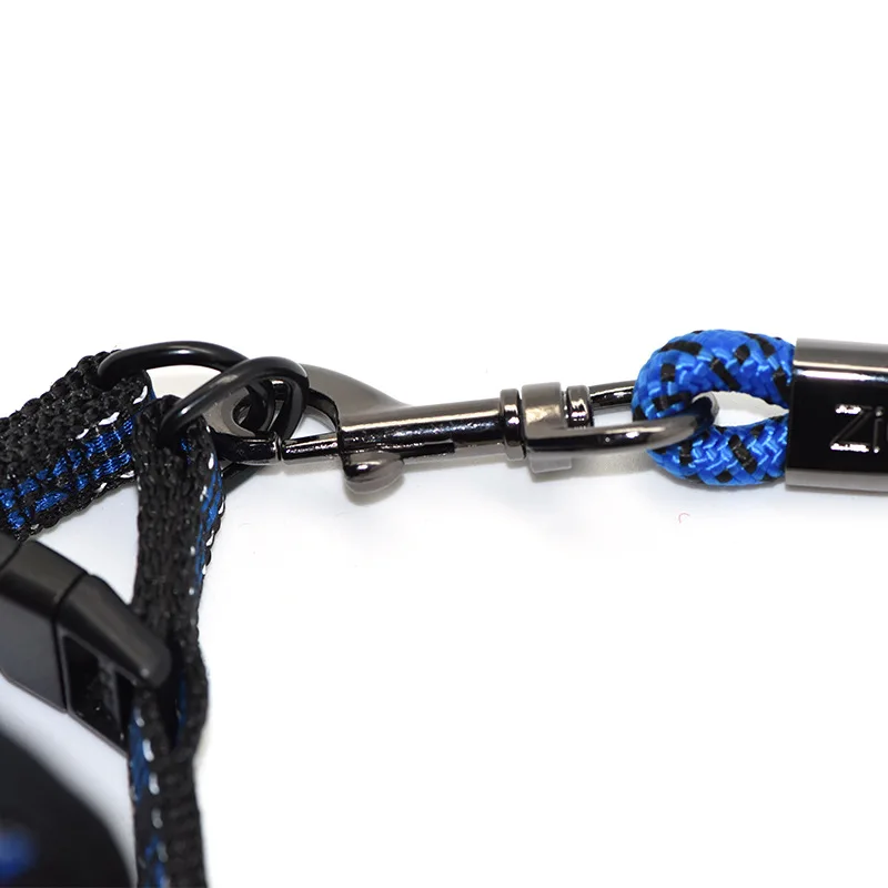 Шлейка для домашних животных нейлоновый Светоотражающий поводок из полиэстера