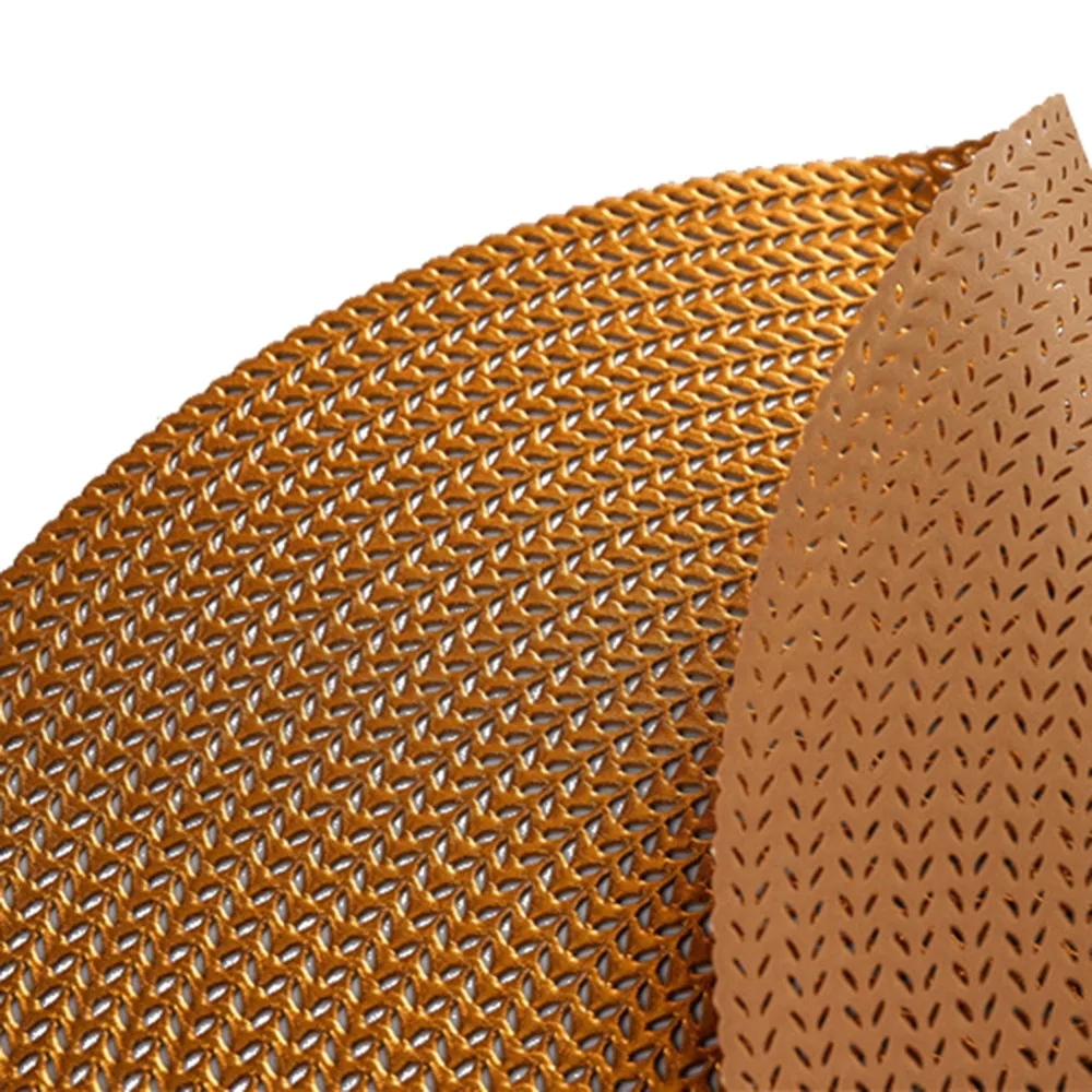4 Styles 38cm Hotel Restaurant Round PVC Placemat Cocktail napkin Napkin Nordic Anti-scalding Insulation Table Mat Steak Pad