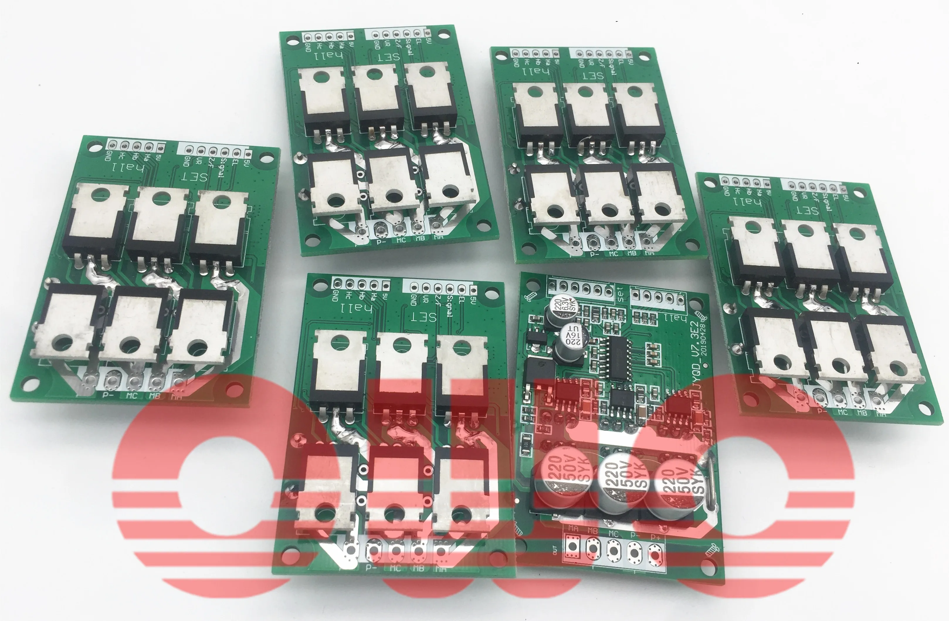 6 шт. 12 36VDC оригинальный JUYI Tech JYQD V7.3E2 bldc мотор Драйвер доска для датчика Холла