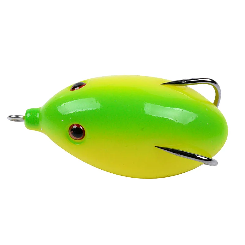 

55mm Soft Baits Shad Soft Lure For Fishing Lure Bait Smell Pike Jigging Frog Jig Carp Silicone Artificial Wobblers Fish Tackle