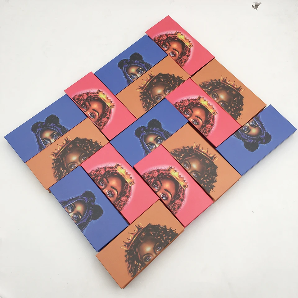 100 шт./лот коробка для упаковки ресниц оптом пустая упаковка 25 мм 3d норковых Новый