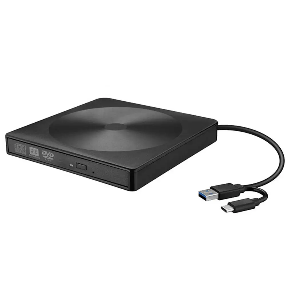 Type-c Портативный USB 3 0 для компьютера внешний DVD-плеер оптический привод