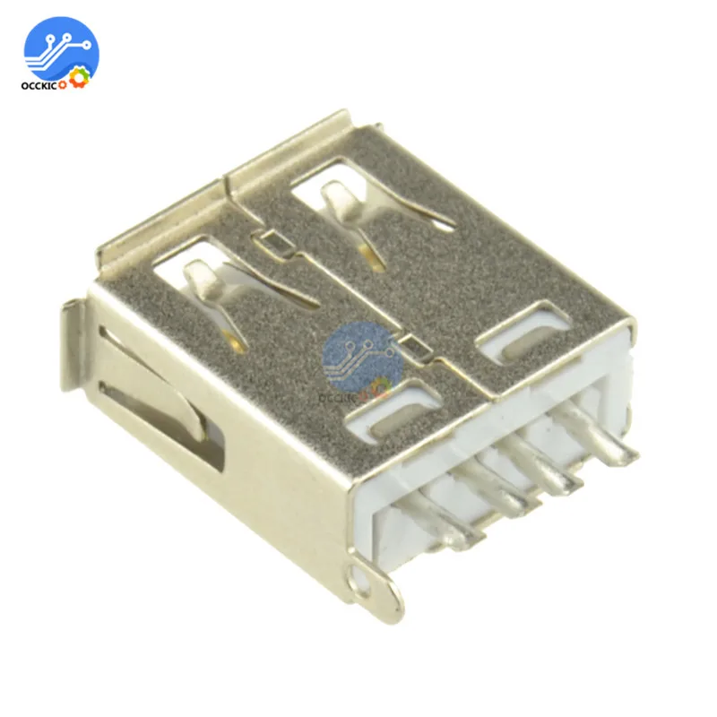 10 шт. 4 контактный Переходник USB 2 0 типа А с пластиковой крышкой|cover covers|cover jackcover