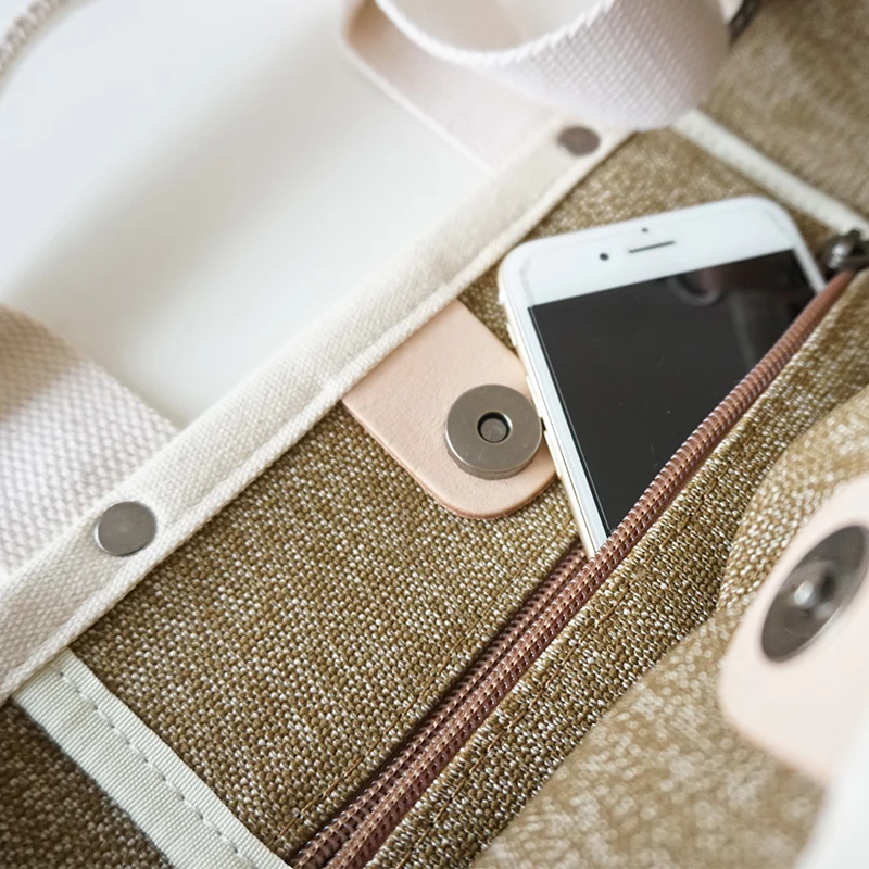 Оригинальная Кожаная Тяжелая Холщовая Сумка ручной работы 24 унции сумка тоут