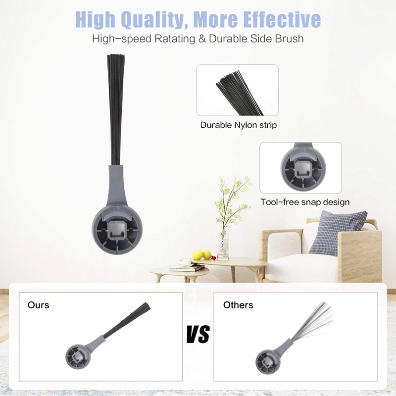 

21Pcs Replacement Parts for Shark IQ R101AE (RV1001AE), IQ R101 (RV1001) Robot Vacuum Cleaner, Accessory Kit