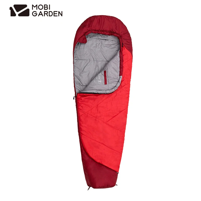 

Mobigarden Sleeping Bag Cotton Filler Single Adult Winter Ultralight Outdoor Camping Equipment Tent Supplies For Tourism ShuQing