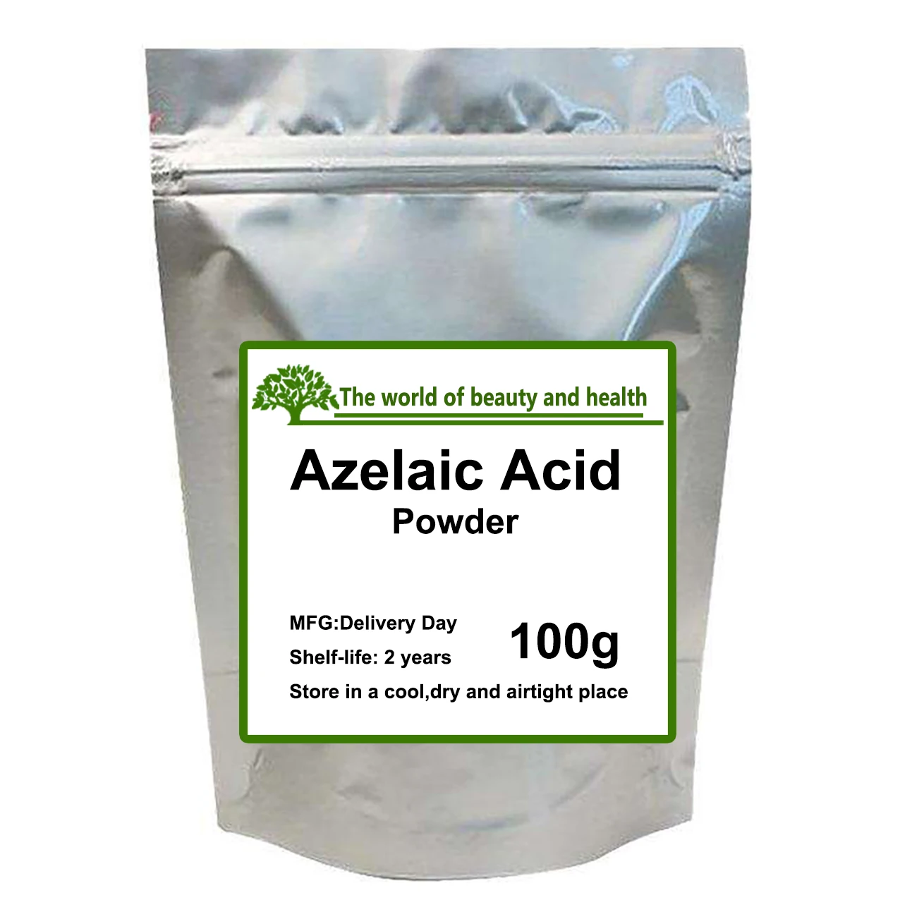 

High Quality Azelaic Acid Powder，Skin Whitening ,Cosmetic Raw Material