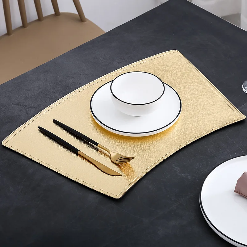 Высококачественный коврик для круглого стола кожаный коврика в западном стиле