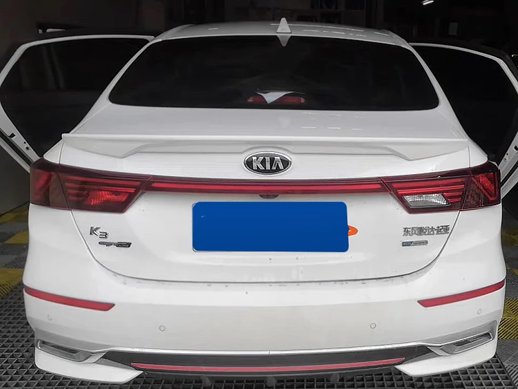 Для Kia Forte K3 спойлер 2019-2020 TF ABS Материал заднее крыло автомобиля праймер цвет