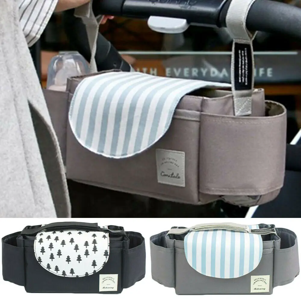 

Универсальный мама дорожные сумки Багги коляска для младенца бутылка-Органайзер держатель Детские коляски Caddy сумка для хранения