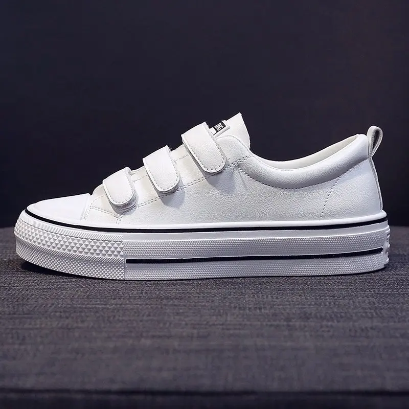 

Women's Leather Shoes Fashion Flats Autumn Women Causal Sneakers Soft Breathable White Shoes High Quality Shoes Women
