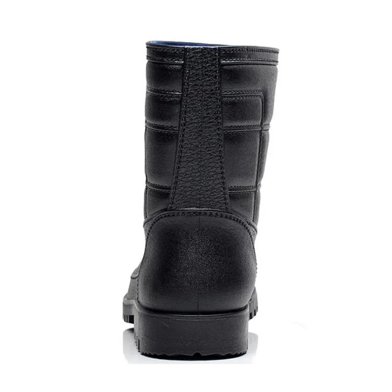 Мужские непромокаемые ботинки зимние Осенние рыболовные резиновая обувь для