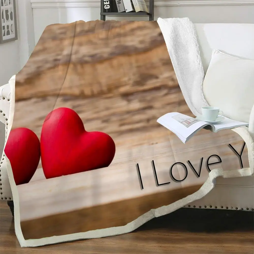 

Одеяло NKNK Brank для влюбленных пар, покрывало для кровати, романтическое тонкое одеяло, постельное белье для вечерние, покрывало из шерпы, модн...