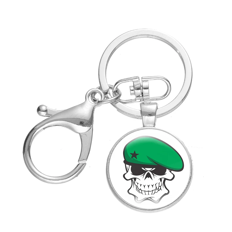 Брелки в стиле панк с подвеской виде черепа крутой брелок для ключей