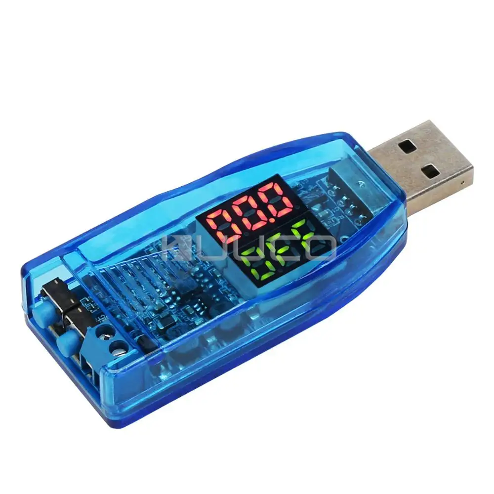 Регулируемый USB Повышающий Модуль питания постоянного тока от 3 5 В 12 в до 1 0 24 Вт