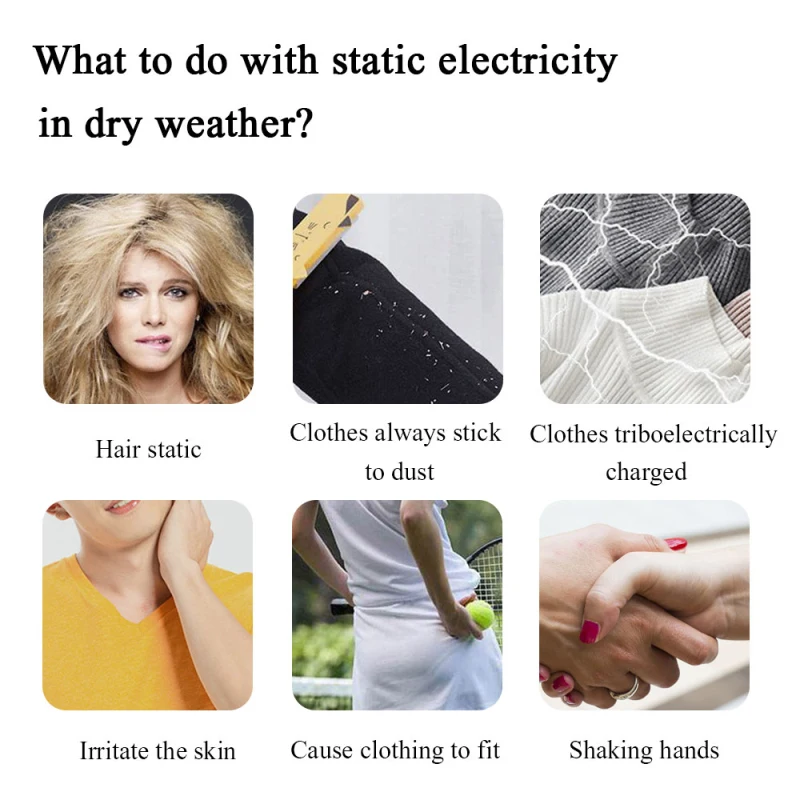 30 мл Анти статический спрей удаление статического электричества спреи для