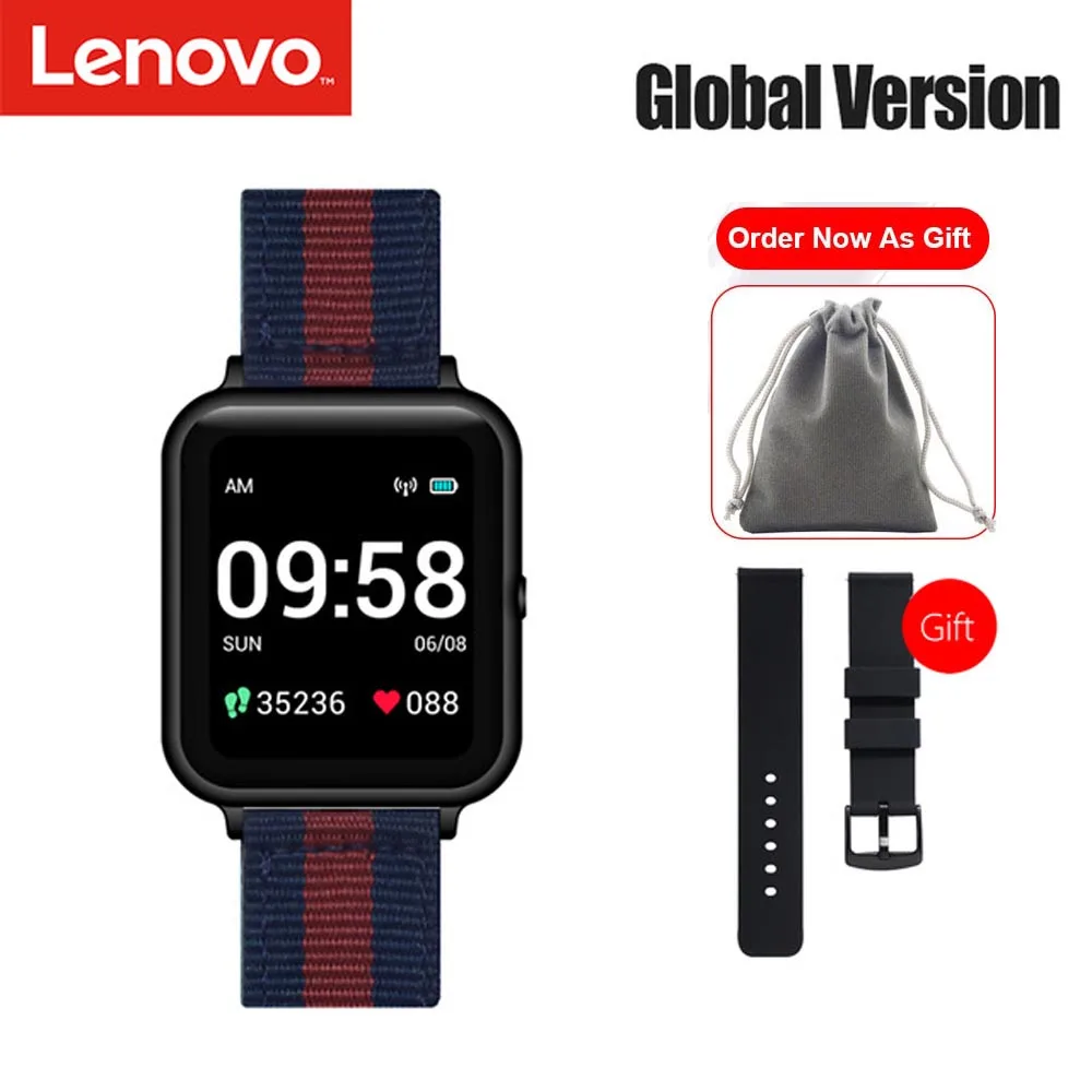 Оригинальные часы Lenovo 9 &amp Watch S2 роскошные женские умные для мужчин и женщин