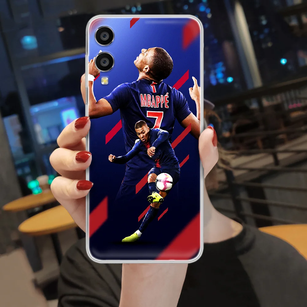 

Kylian Mbappe soccer football Phone Case hull For HUAWEI honor nova v 5 7 8 9 10 20 30 C A X Lite i Pro t transparent coque soft