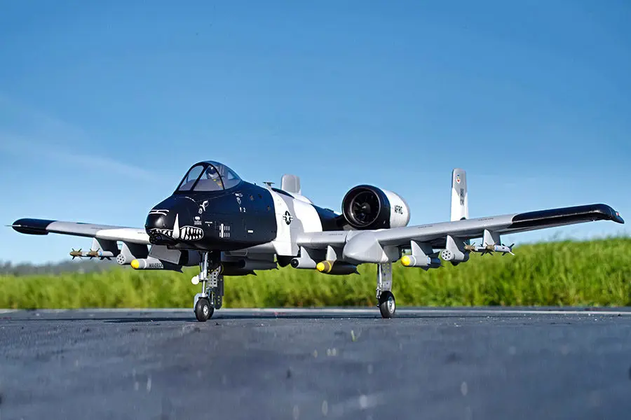 Модель FMS RC Twin 70 мм EDF Jet A10 THUNDERBOLT II V2 PNP FMS094|70mm edf jets|edf jetfms models |