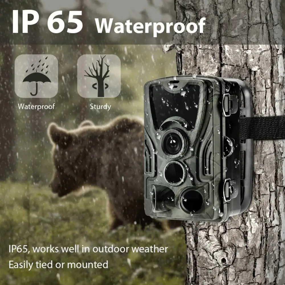 Охотничья камера HC801 фотоловушка с ночным видением водонепроницаемая 20 МП F S5R1 |