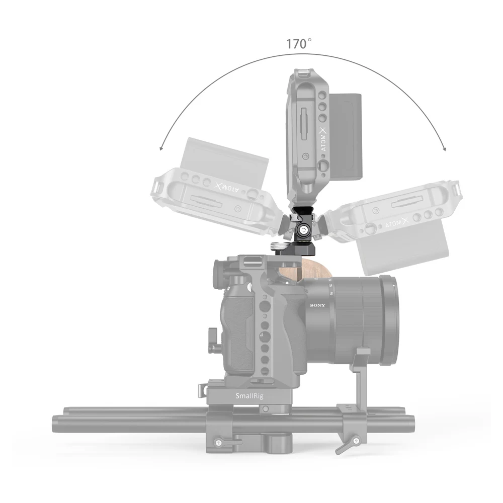 SmallRig DSLR камера регулируемый держатель монитора камеры Поворотный и Наклонный