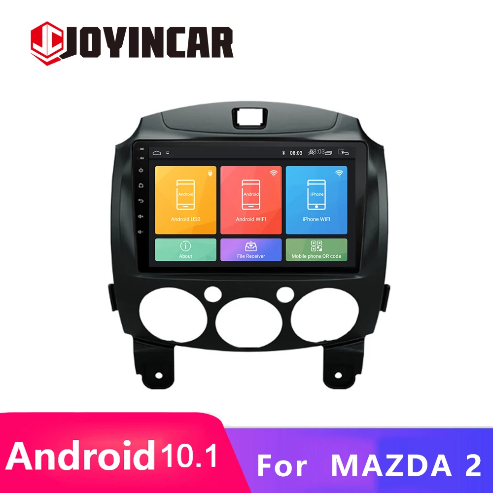 

JOYINCAR Android 10.1 Car GPS Navigation Multimedia Player Car Radio Stereo For MAZDA 2 2007 2008 2009 2010 2011 2012 2013