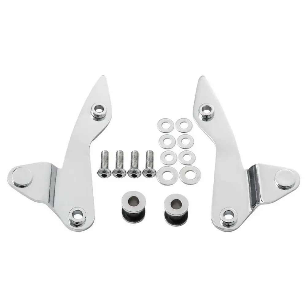 Мотоцикл 2 х точечные док аппаратные средства комплект для Harley Touring Road King Street Glide