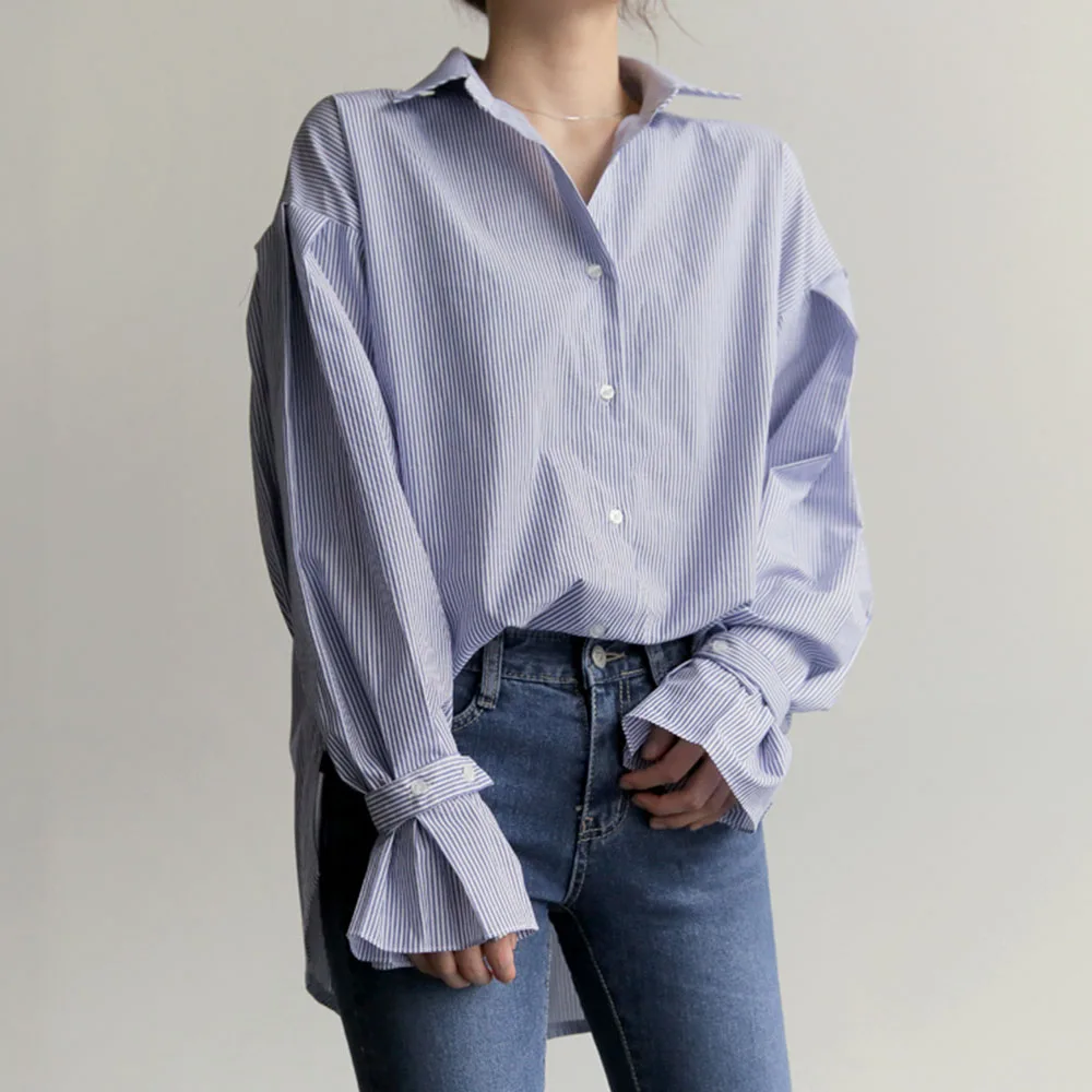 Женская блузка из двух частей весна-осень 2020 корейский модный вязаный жилет и