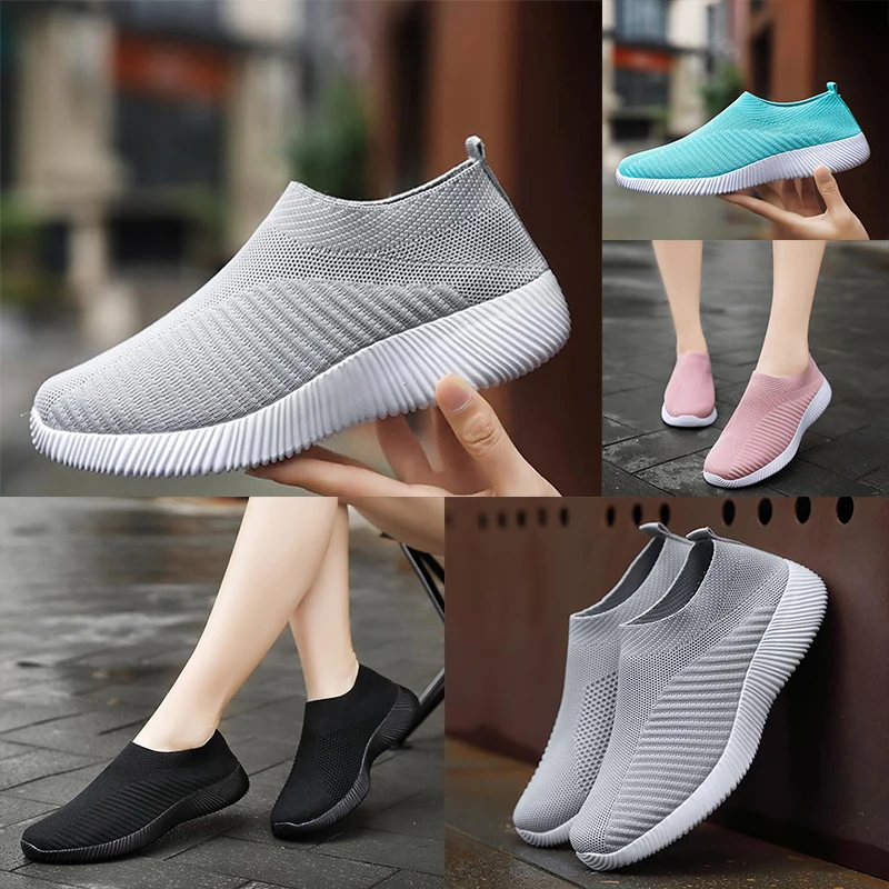 

Новинка, высокое качество, оптовая продажа, обувь для мам, летающие носки, женская обувь, кросс-борт, спортивная обувь на подошве для отдыха, ...