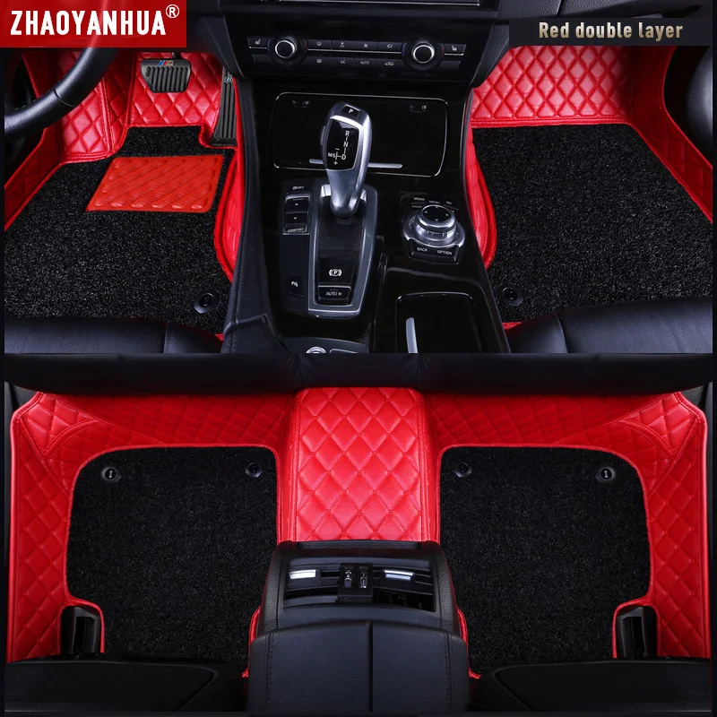 3D Водонепроницаемый крепежи для автомобильных ковриков хэтчбеков BMW серий 1 E81 E82