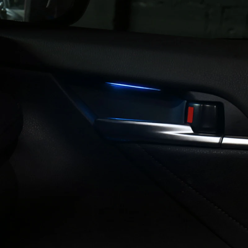 

TAJIAN LED Decoration Bowl Lamp Car Interior Update Modification Indoor Handle Atmosphere Frame Light For Toyota Camry 18-21
