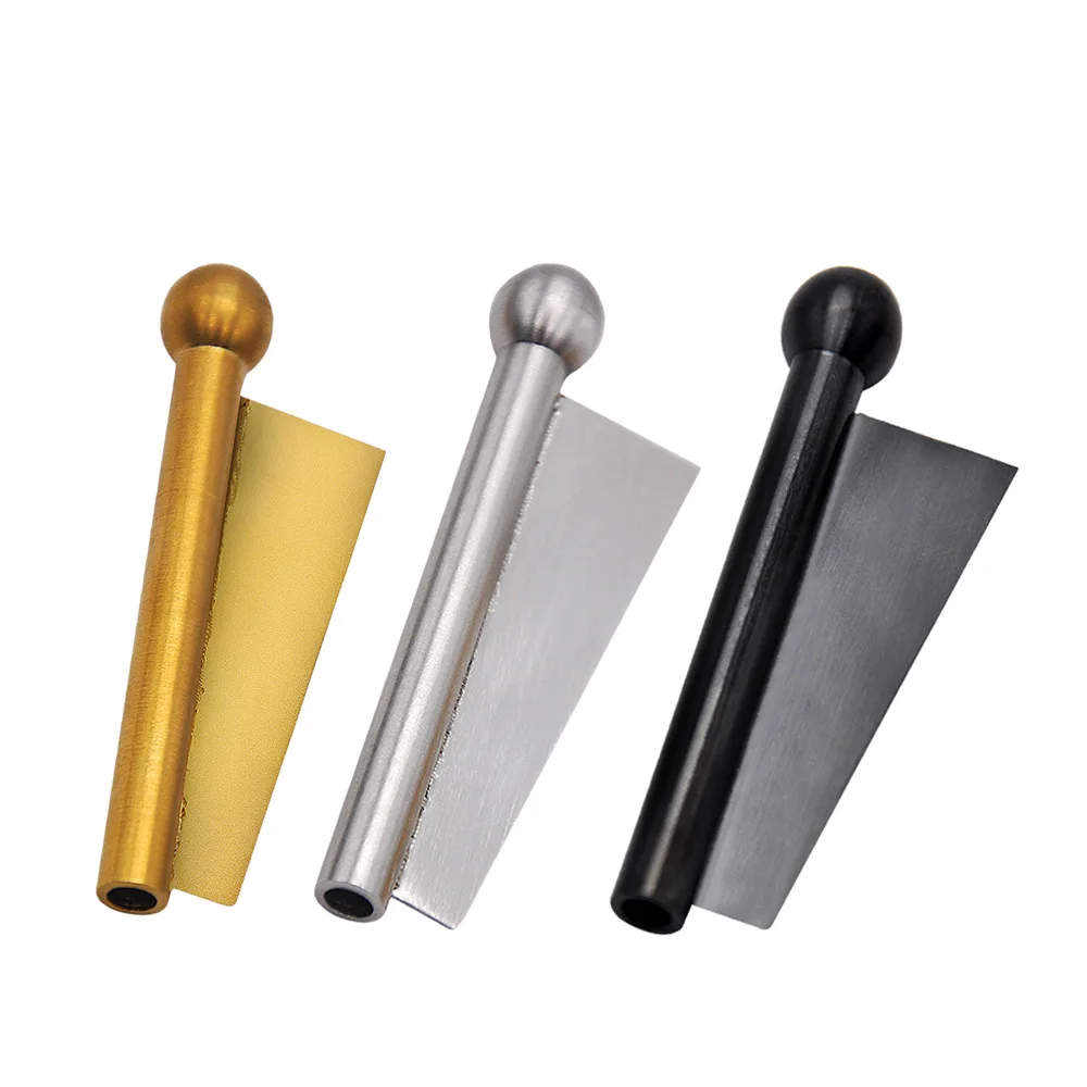 Носовая нюхательная соломенная трубка для храпа золотая металлическая ложка