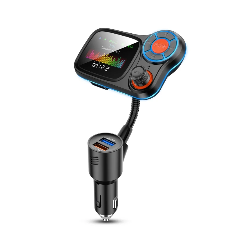 FM передатчик Новый беспроводной Bluetooth громкой связи Автомобильный Mp3 плеер