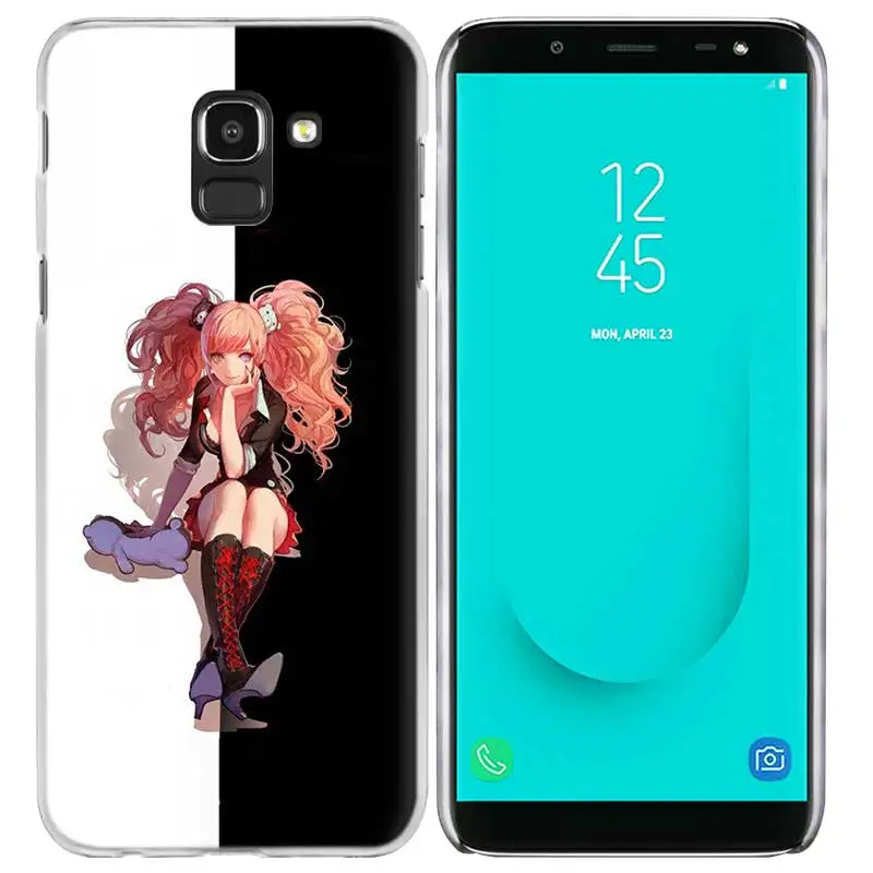 Danganronpa мультфильм чехол для samsung Galaxy A50 A80 A70 A60 A40 A30 A20 A20e A10 A9 A7 A6 Note 8, 9, 10, плюс 5G прочное портмоне