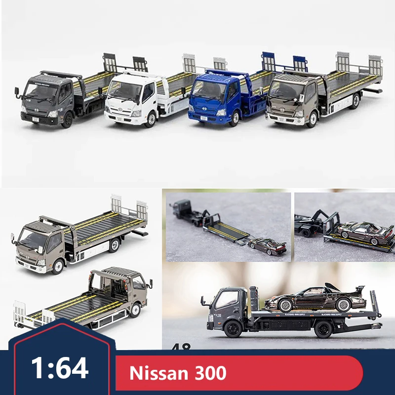 

Модель автомобиля из сплава GCD 1:64 для Nissan 300, тягач, бортовой грузовик