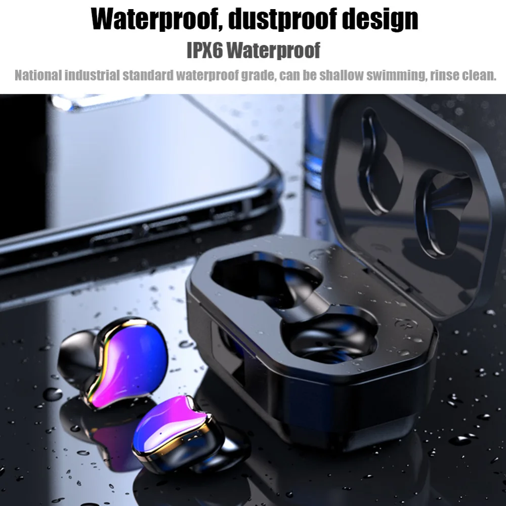 Крутые G01 TWS, беспроводная bluetooth-гарнитура, наушники Bluetooth 5,0 6D, объемные наушники с сенсорным управлением, наушники HIFI, стерео наушники