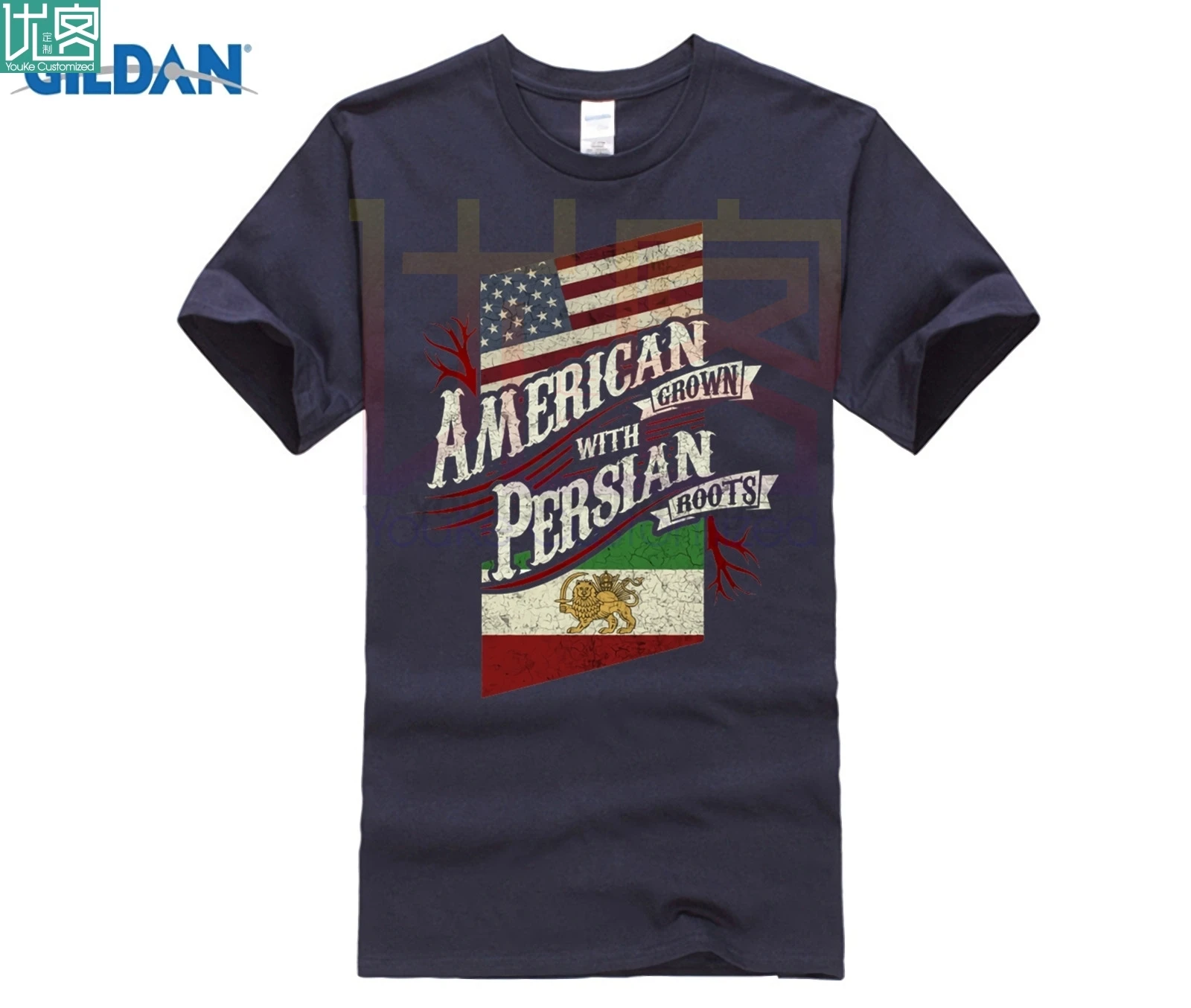 

ROOTS SHIRT American Grown with Persian Roots T-Shirt