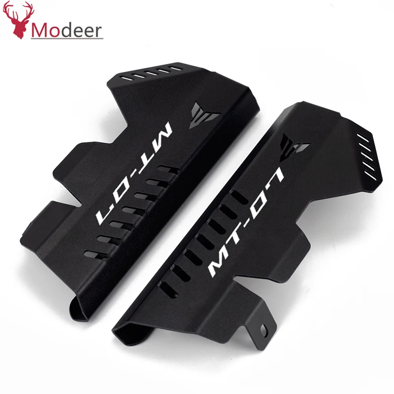 Радиатор мотоцикла резервуар для воды боковая крышка защита Yamaha MT07 MT 07 FZ FZ07 2013-2017