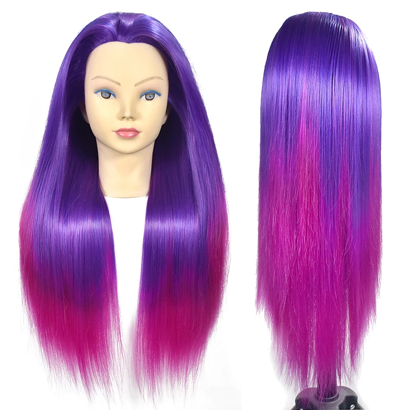 26 &quotтренировка волос голова практика косметология кукла Стайлинг