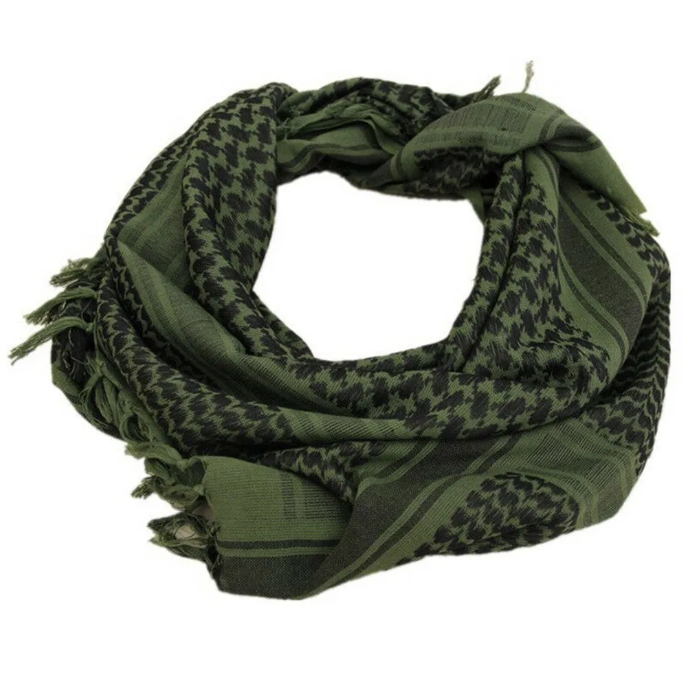 

Thickened Bandana For Military Fans Arab Square Scarf Warm Scarf Outdoor Headscarf Bandana Face Neck Gaiter For Climbing Cycling