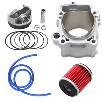 motorcycle bore size 77mm air cylinder block piston kit 1m blue oil tube oil filter for yamaha wr250f yz250f yz250 f