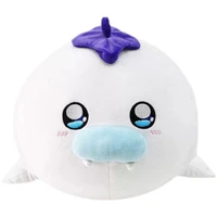 japan anime sleepy princess in the demon castle syalis pet eggplant seal plush stuffed pillow cosplay doll toy gifts 2526cm