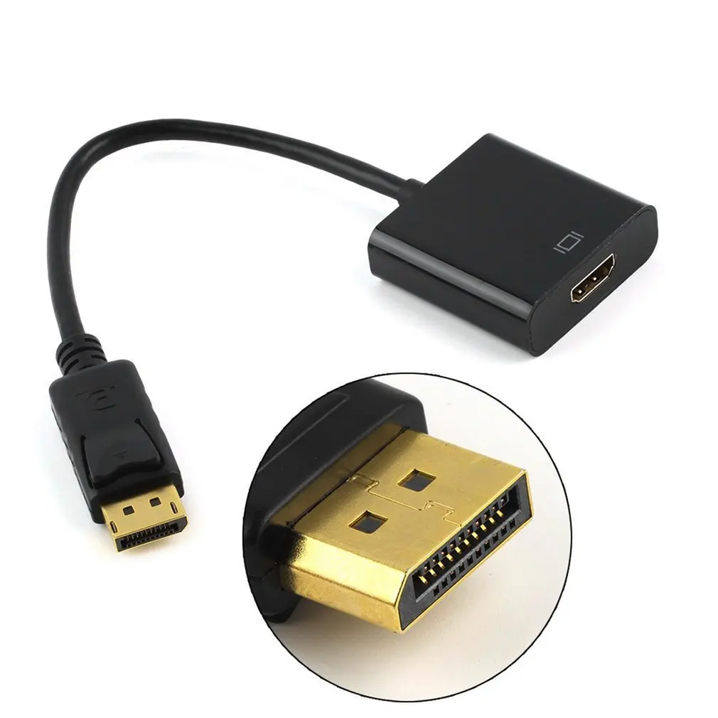 Переходник Displayport DP в HDMI-совместимый переходник папа мама-совместимый