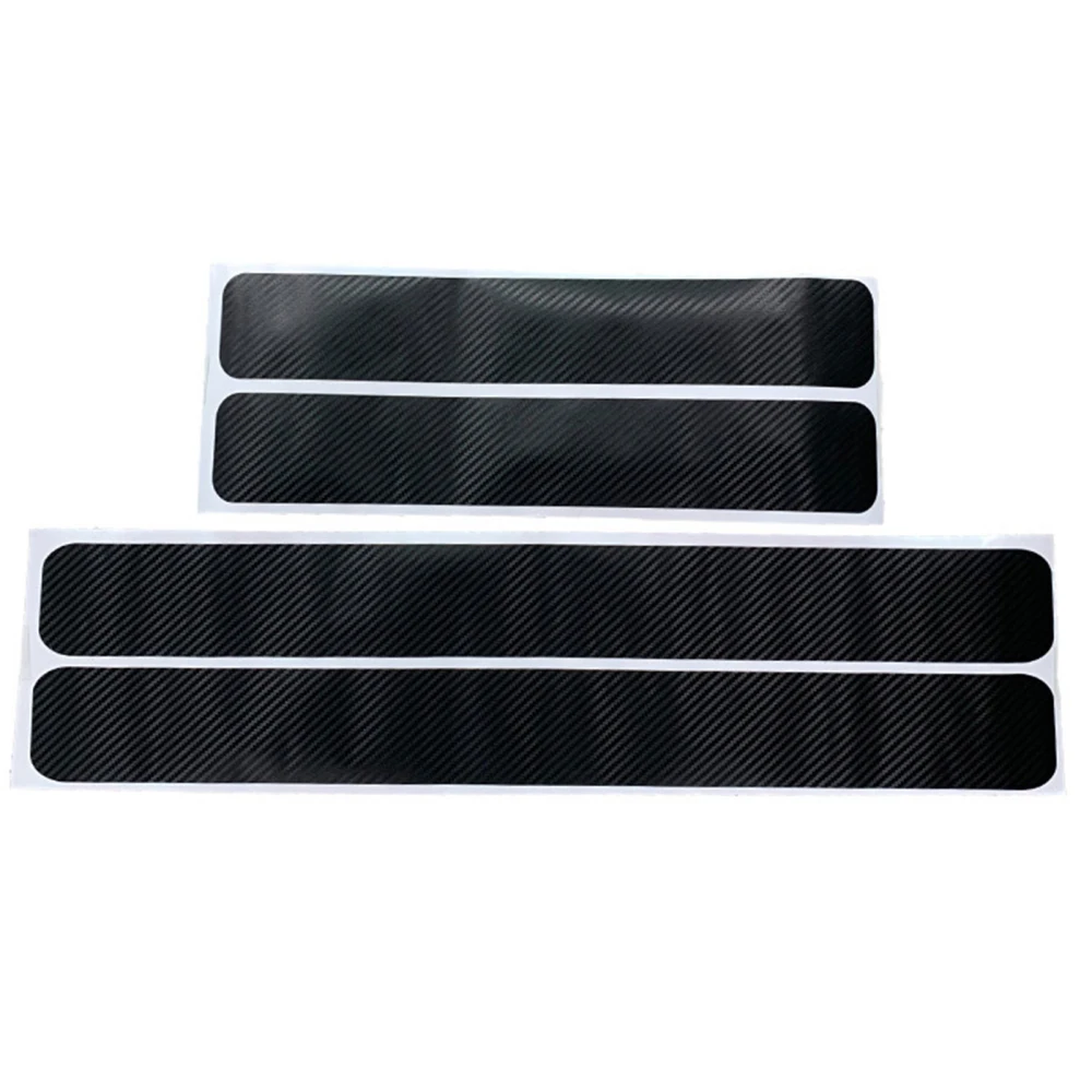 

Пленка для защиты от царапин на порог автомобиля 3D полиуретановые наклейки 60cmx2 40cmx2