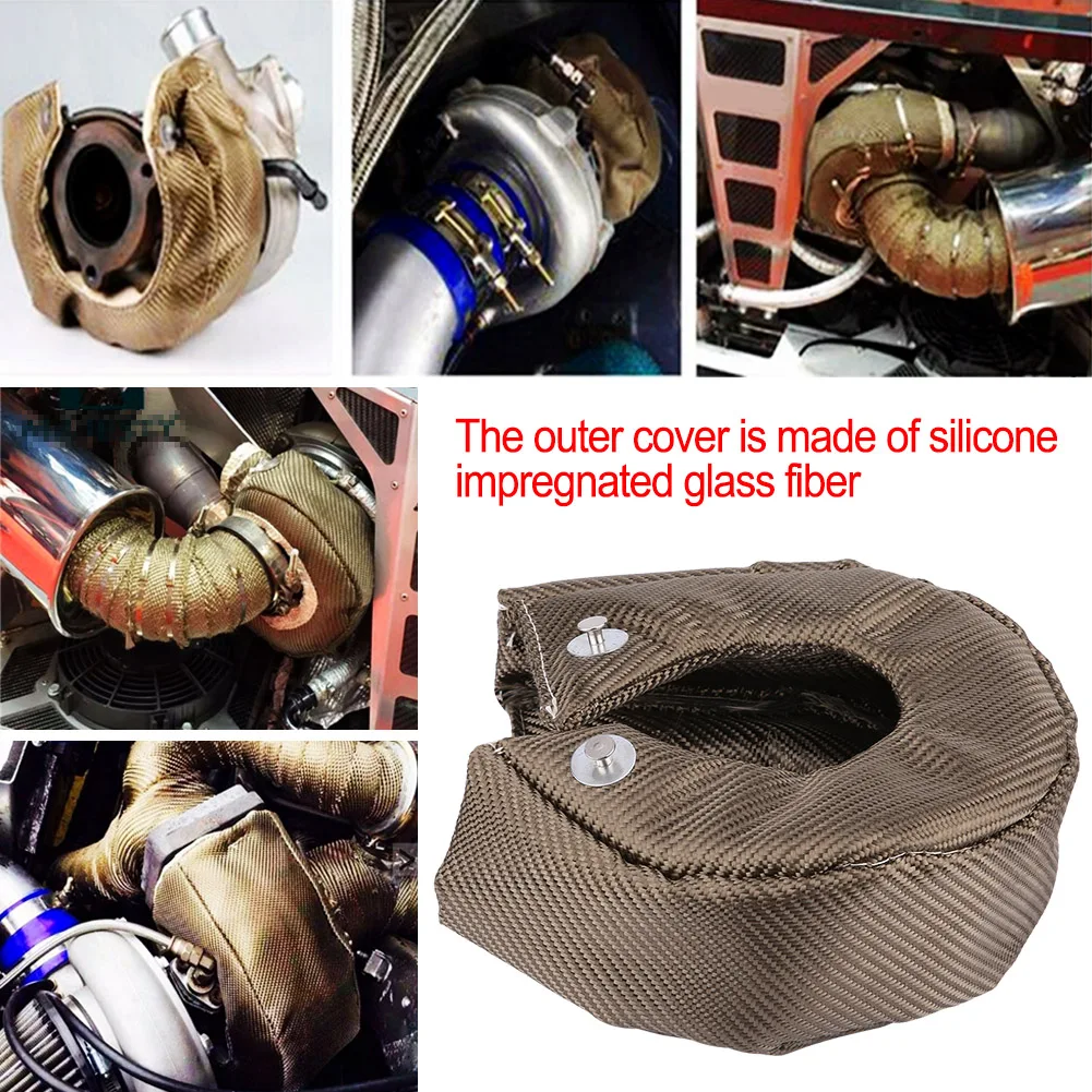 Car T3 Turbo Charger Heat Shield Cover Blanket Glass Fiber Protection Wrap For T3/GT25/28/30/32/35/37 Accessories | Автомобили и